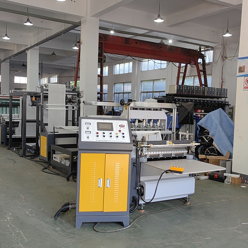 Non-woven örngottsmaskin